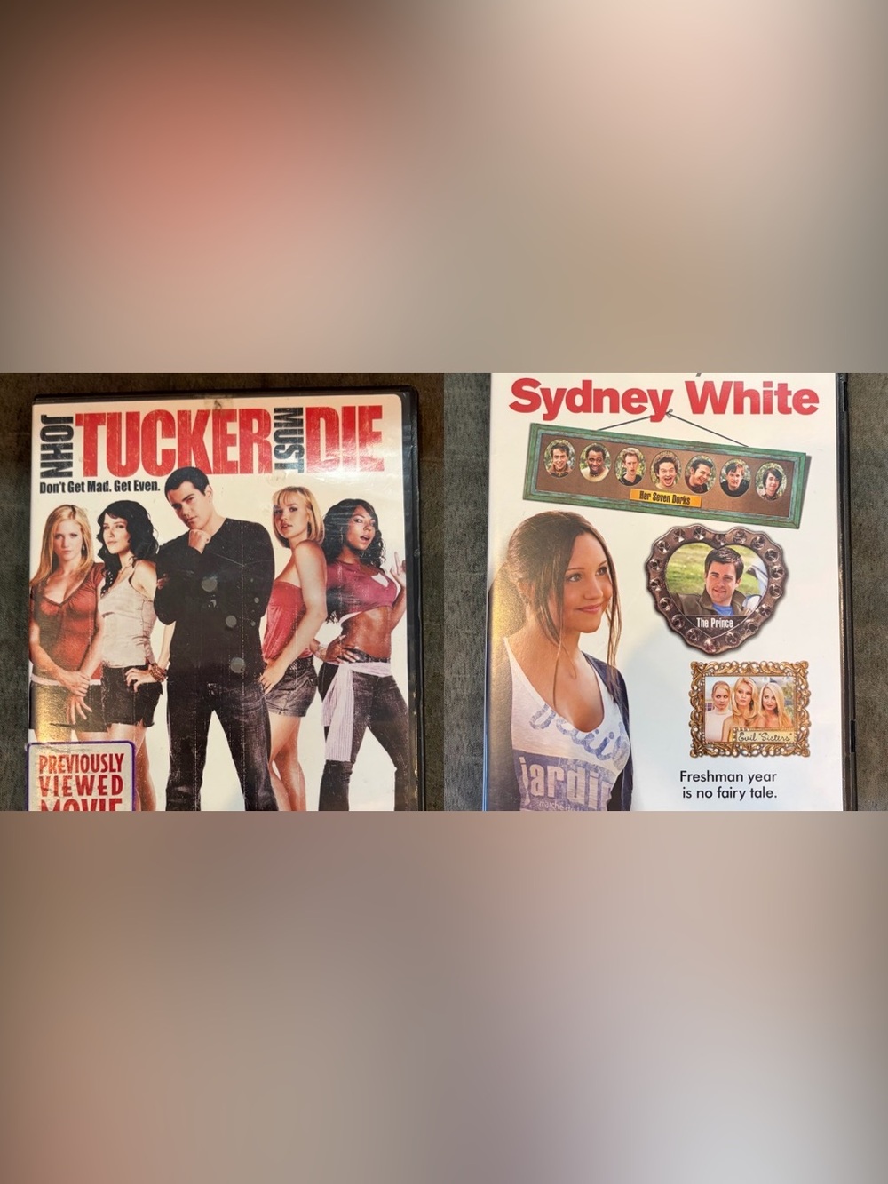 DVD’s John Tucker Must Die & Sydney White Bundle